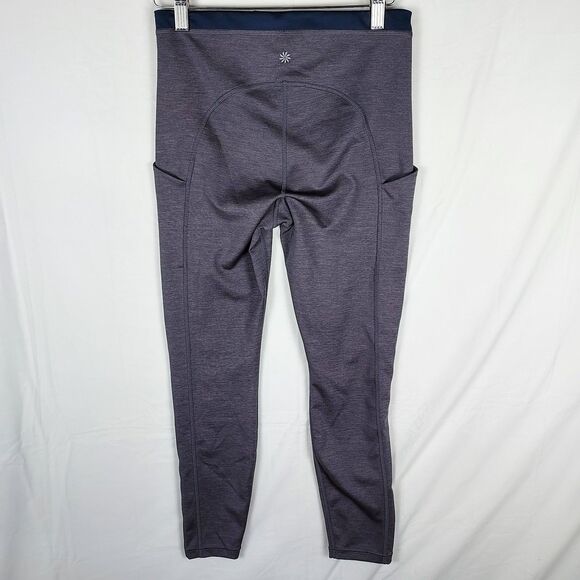 Athleta 7/8 Tight Leggings Sz S Ultimate Stash Pocket Workout Pants - Picture 3 of 16